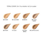 GOLDEN ROSE TOTAL COVER 2 IN 1 FOUNDATION - Image 2