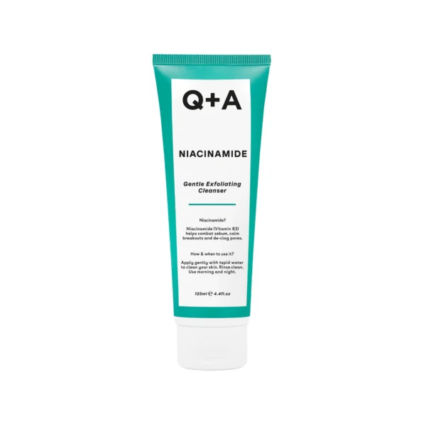 Q+A NIACINAMIDE GENTLE EXFOLIATING CLEANSER