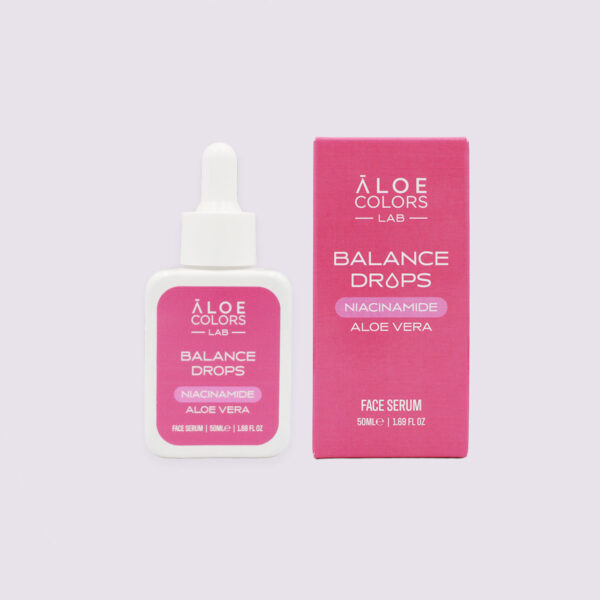 ALOE COLORS FACE SERUM BALANCE DROPS NIACINAMIDE 50ml