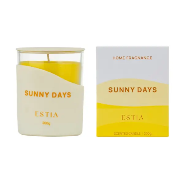 ESTIA HOME FRAGRANCE SCENTED CANDLE SUNNY DAYS 200gr