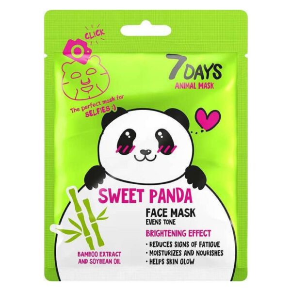 7DAYS ANIMAL MASK SWEET PANDA
