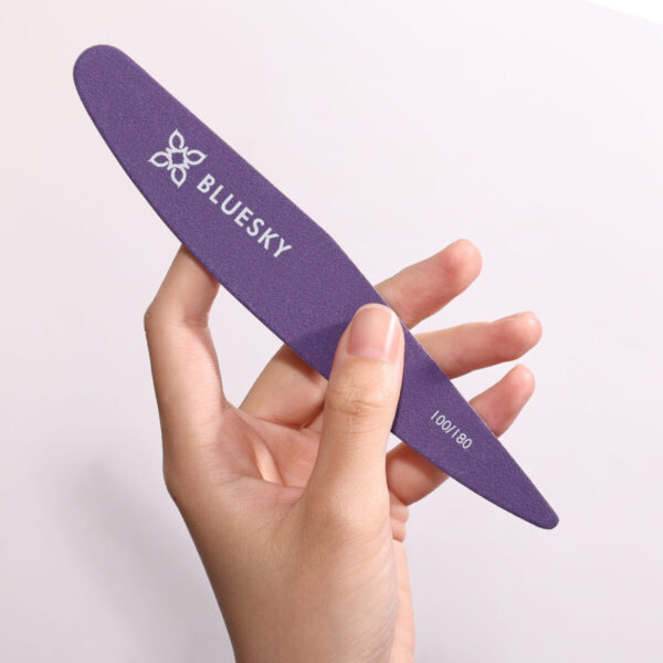 BLUESKY NAIL FILE 100/180 WILLOW LEAF SHAPE